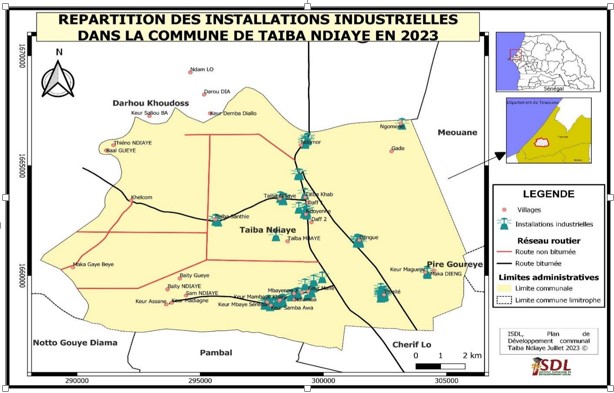 industrie commune de taiba ndiaye